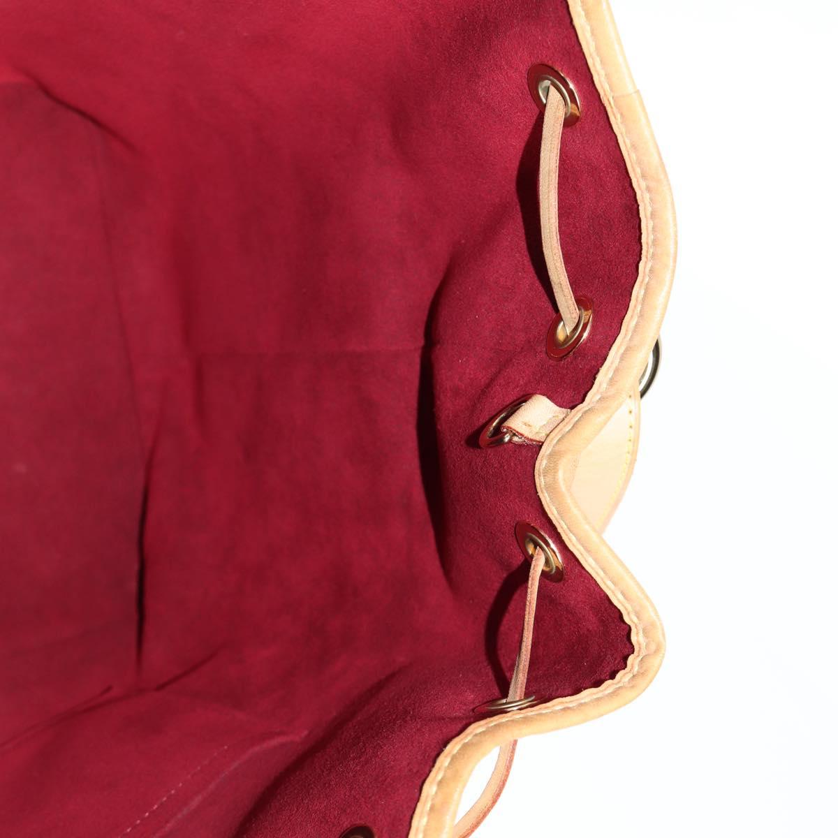 LOUIS VUITTON Monogram Multicolor Petit Noe Bag White M42229 LV Auth 121500AM