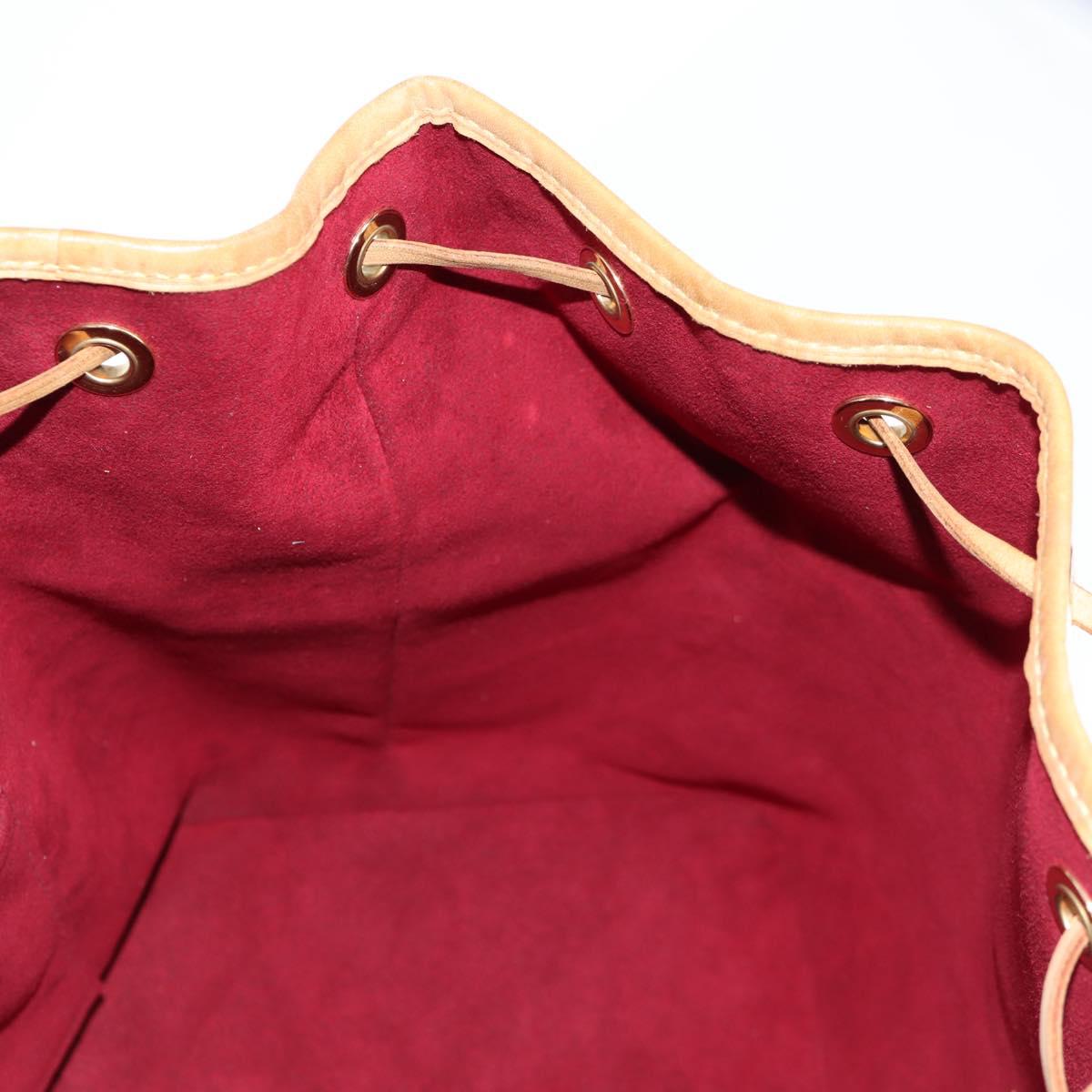 LOUIS VUITTON Monogram Multicolor Petit Noe Bag White M42229 LV Auth 121500AM