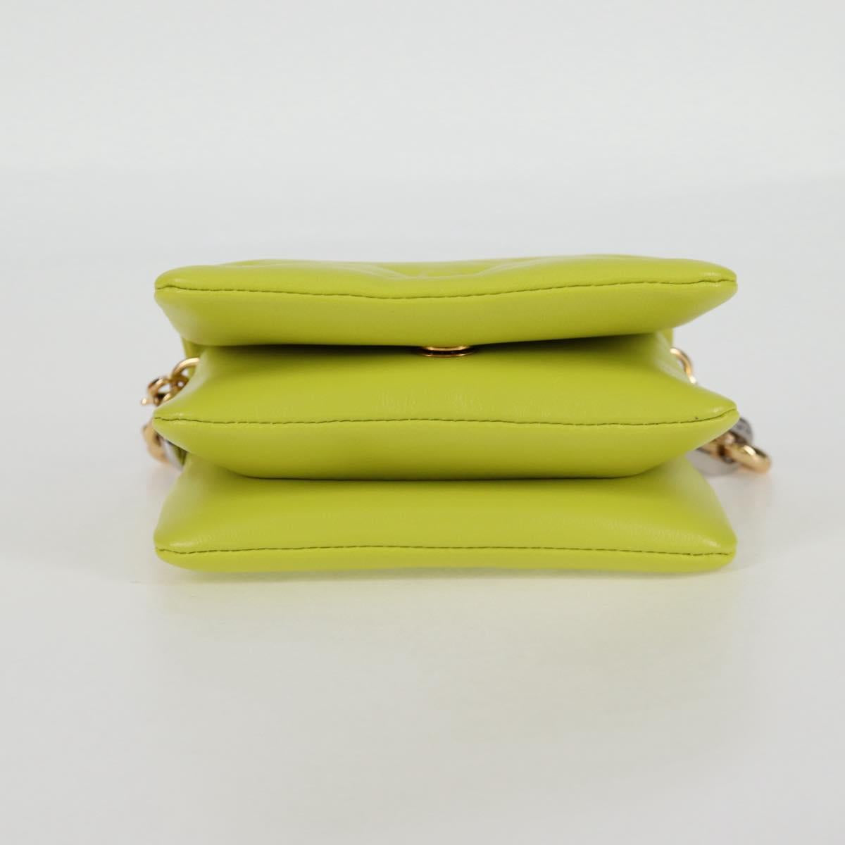 LOUIS VUITTON Monogram Emboss Coussin Belt Bag Bag Leather 2way LV Auth 121504SM