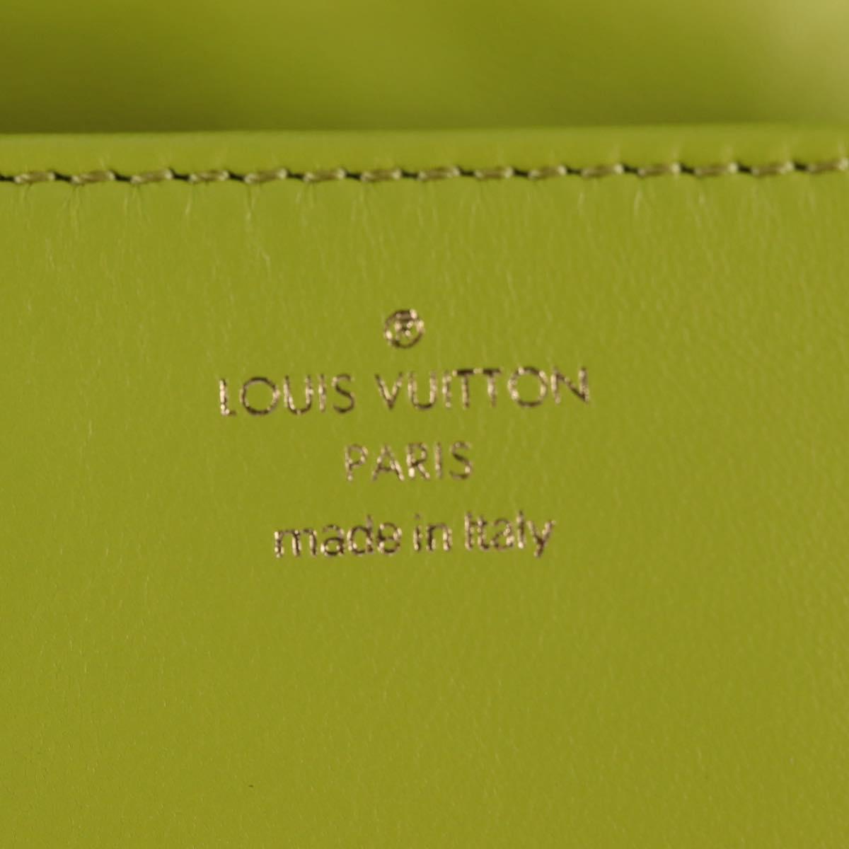 LOUIS VUITTON Monogram Emboss Coussin Belt Bag Bag Leather 2way LV Auth 121504SM