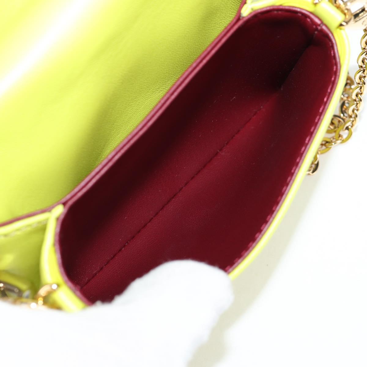 LOUIS VUITTON Monogram Emboss Coussin Belt Bag Bag Leather 2way LV Auth 121504SM