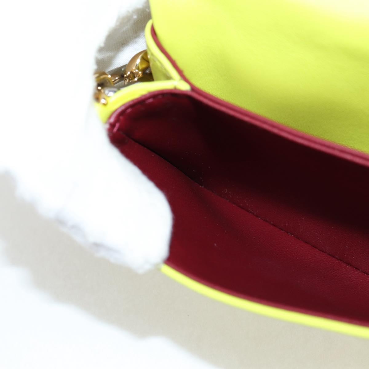 LOUIS VUITTON Monogram Emboss Coussin Belt Bag Bag Leather 2way LV Auth 121504SM