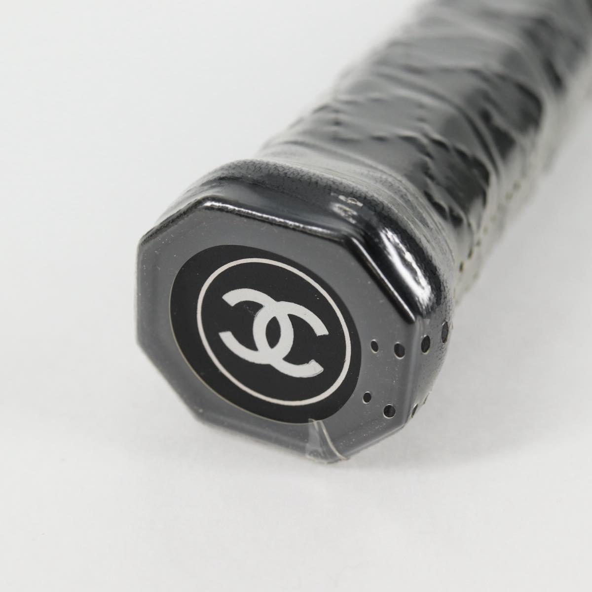 CHANEL Badminton Racket metal Black CC Auth 121512V