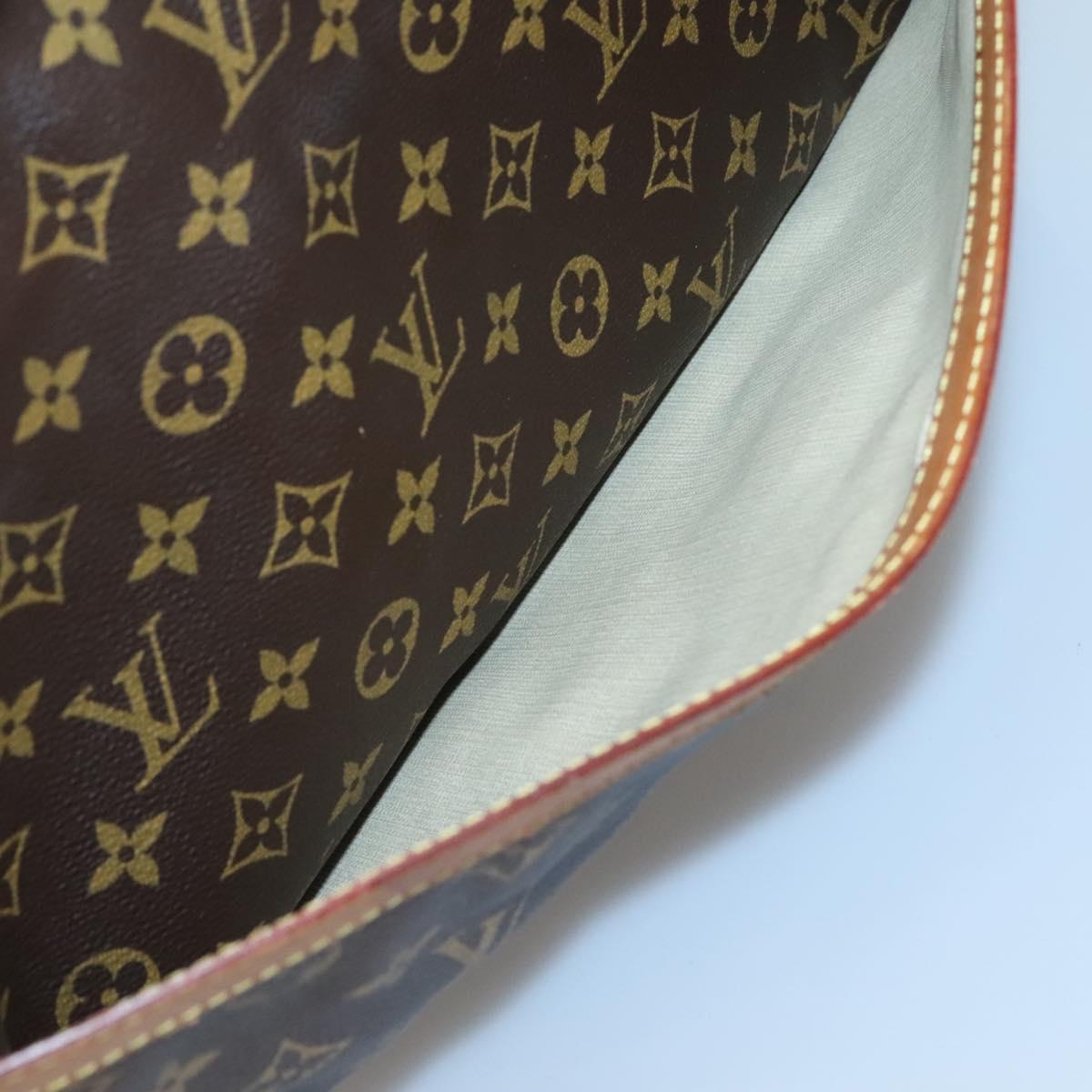 LOUIS VUITTON Monogram Reporter GM Shoulder Bag M45252 LV Auth 121533