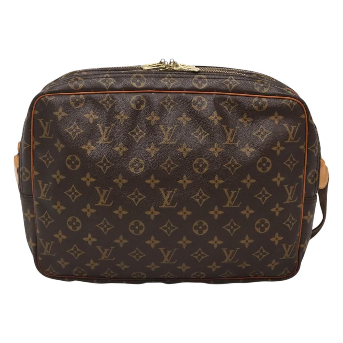 LOUIS VUITTON Monogram Reporter GM Shoulder Bag M45252 LV Auth 121533