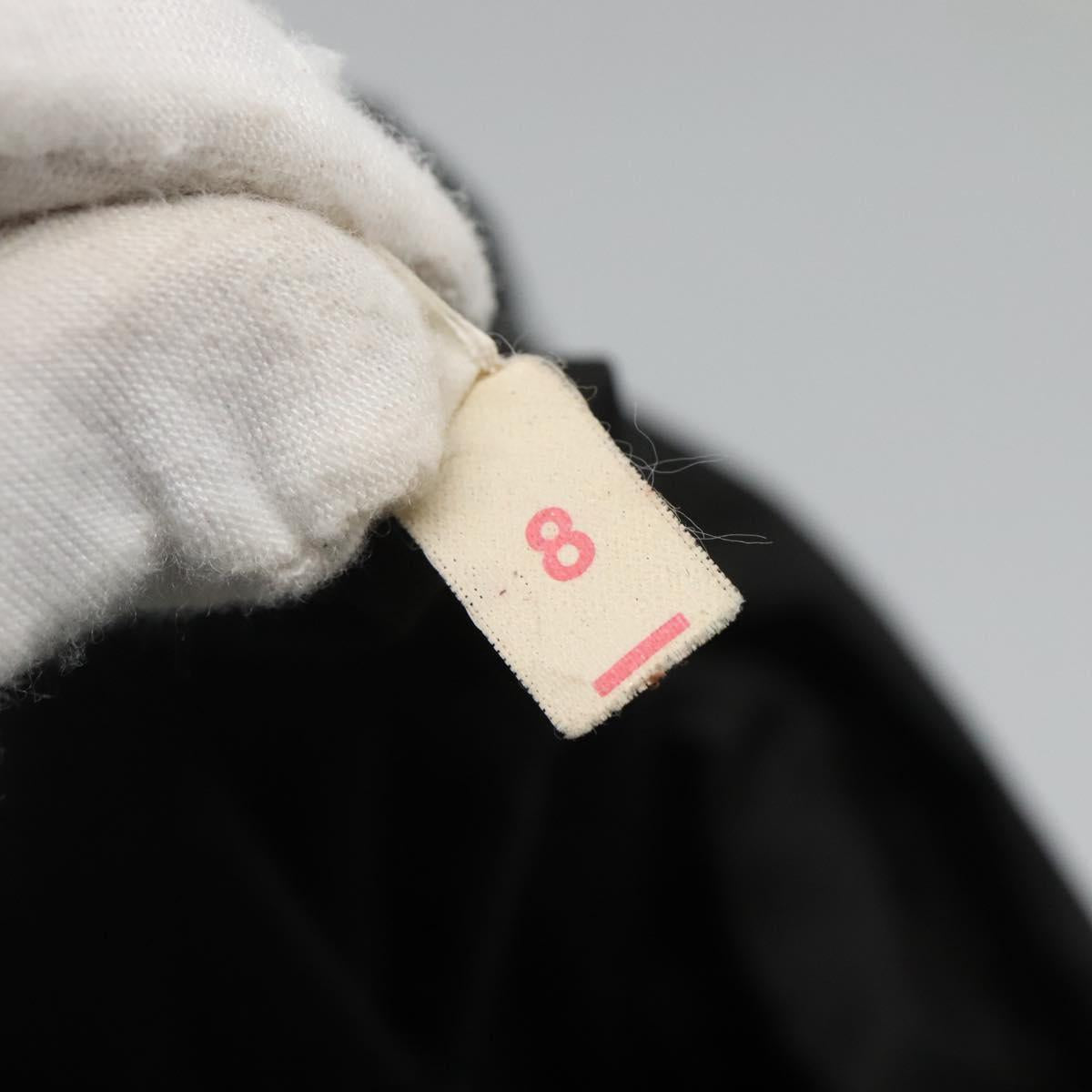 PRADA Tote Bag Nylon Black Auth 121555