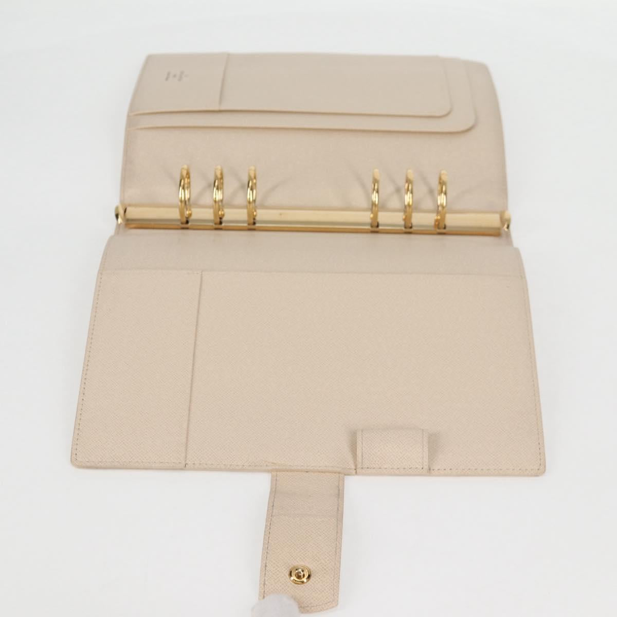 LOUIS VUITTON Damier Azur Agenda GM Day Planner Cover R20708 LV Auth 121569A