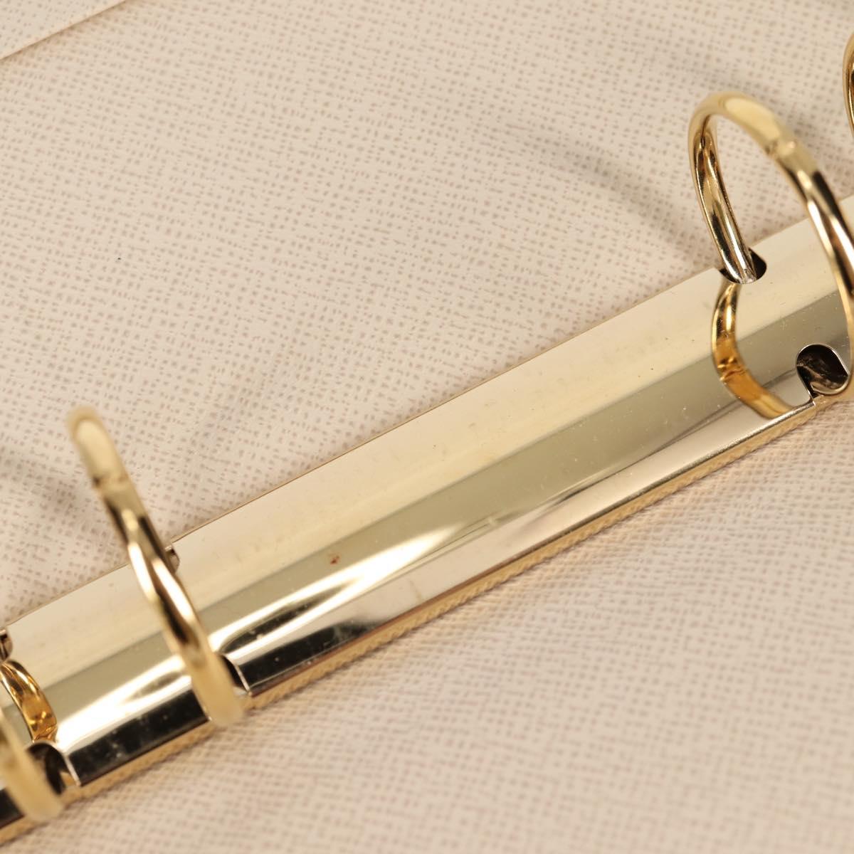 LOUIS VUITTON Damier Azur Agenda GM Day Planner Cover R20708 LV Auth 121569A