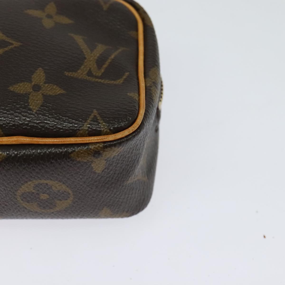 LOUIS VUITTON Monogram Trousse Wapity Pouch M58030 LV Auth 121582