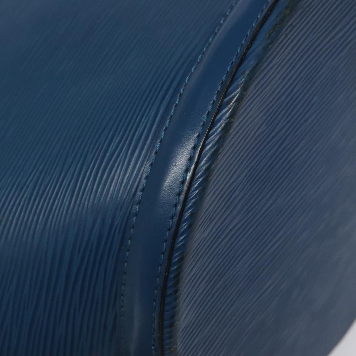 LOUIS VUITTON Epi Saint Jacques Shopping Shoulder Bag Blue M52275 LV Auth 121598