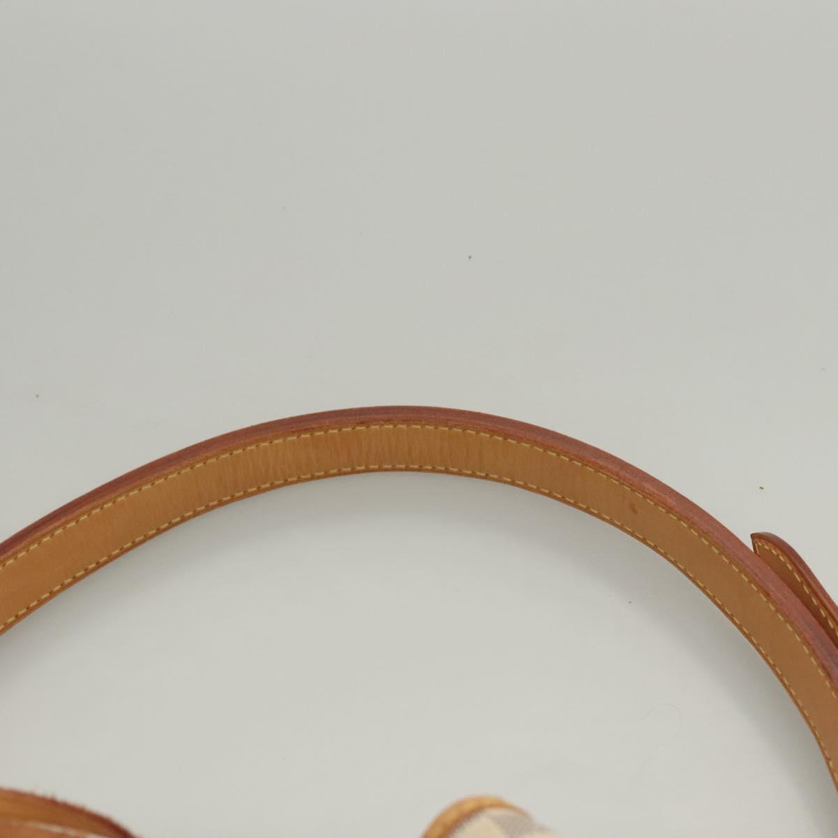 LOUIS VUITTON Damier Azur Noe Shoulder Bag N42222 LV Auth 121627