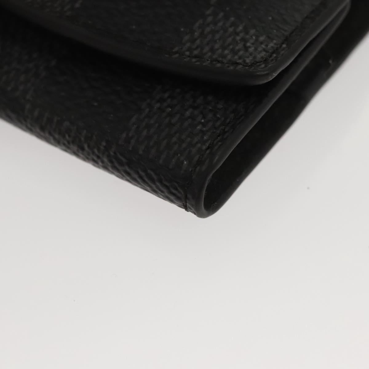 LOUIS VUITTON Damier Graphite Cuffs & Cuff Case Cuffs LV Auth 121760