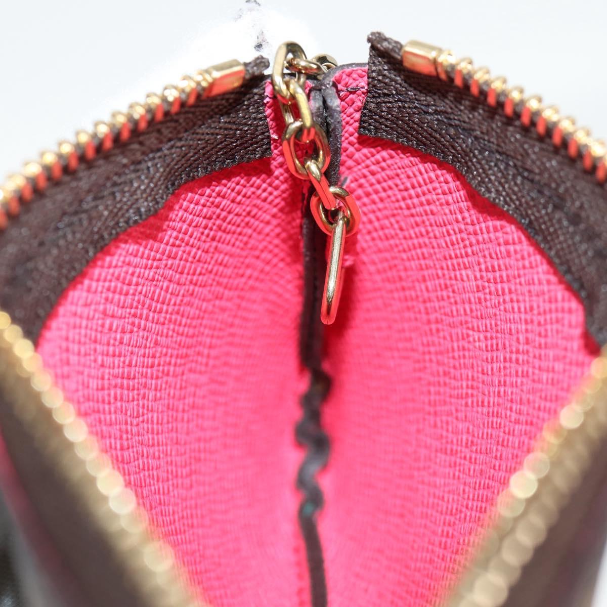 LOUIS VUITTON Monogram Vivienne Pochette Cles Coin Purse M82615 LV Auth 121828A