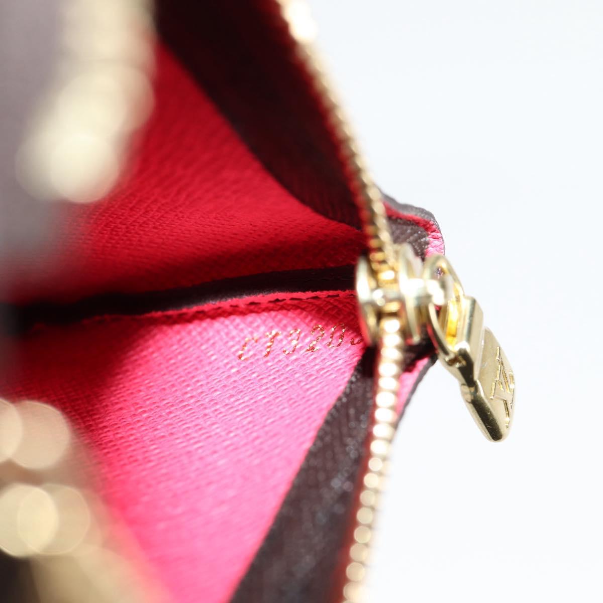 LOUIS VUITTON Monogram Vivienne Pochette Cles Coin Purse M82615 LV Auth 121828A