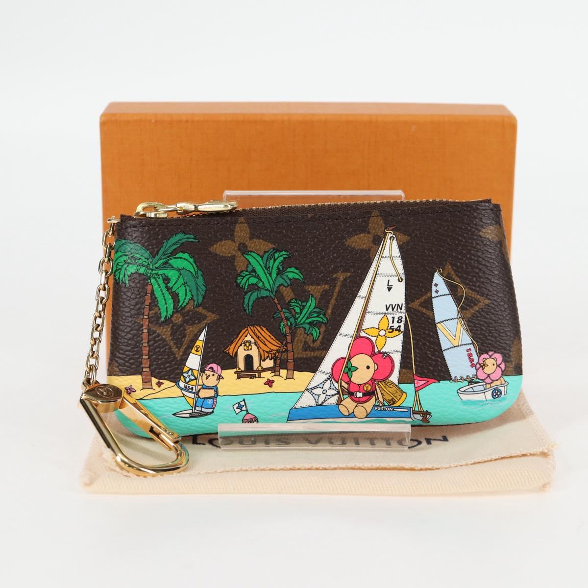 LOUIS VUITTON Monogram Vivienne Pochette Cles Coin Purse M82615 LV Auth 121828A