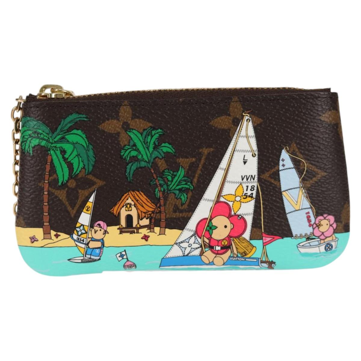 LOUIS VUITTON Monogram Vivienne Pochette Cles Coin Purse M82615 LV Auth 121828A