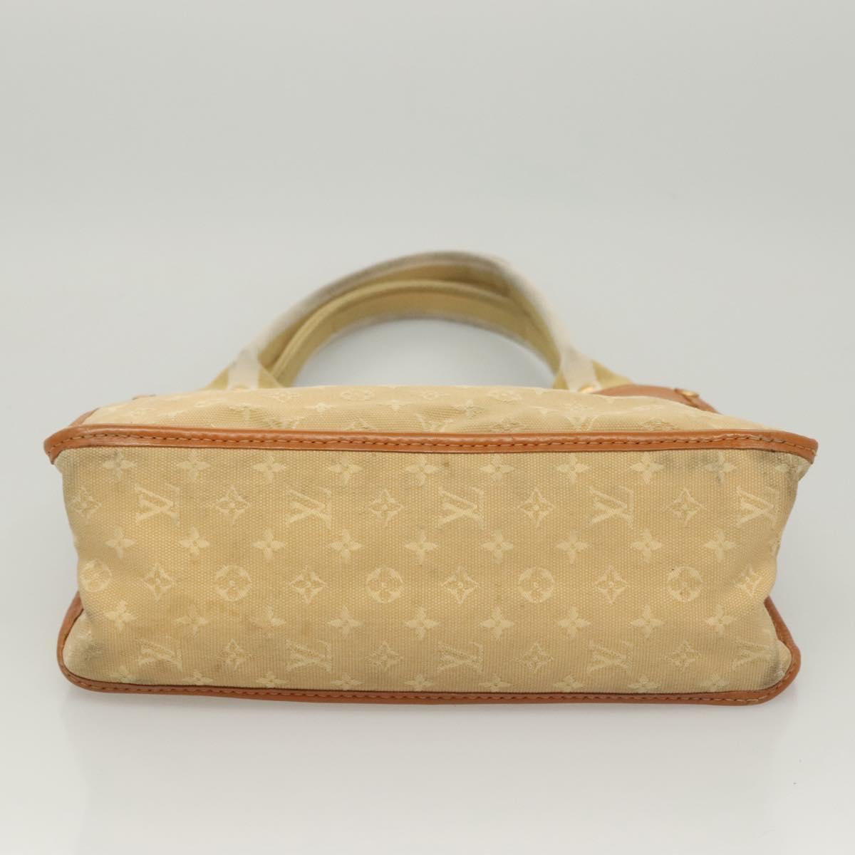LOUIS VUITTON Monogram Mini Sac Catline Tote Bag Beige M92328 LV Auth 121864