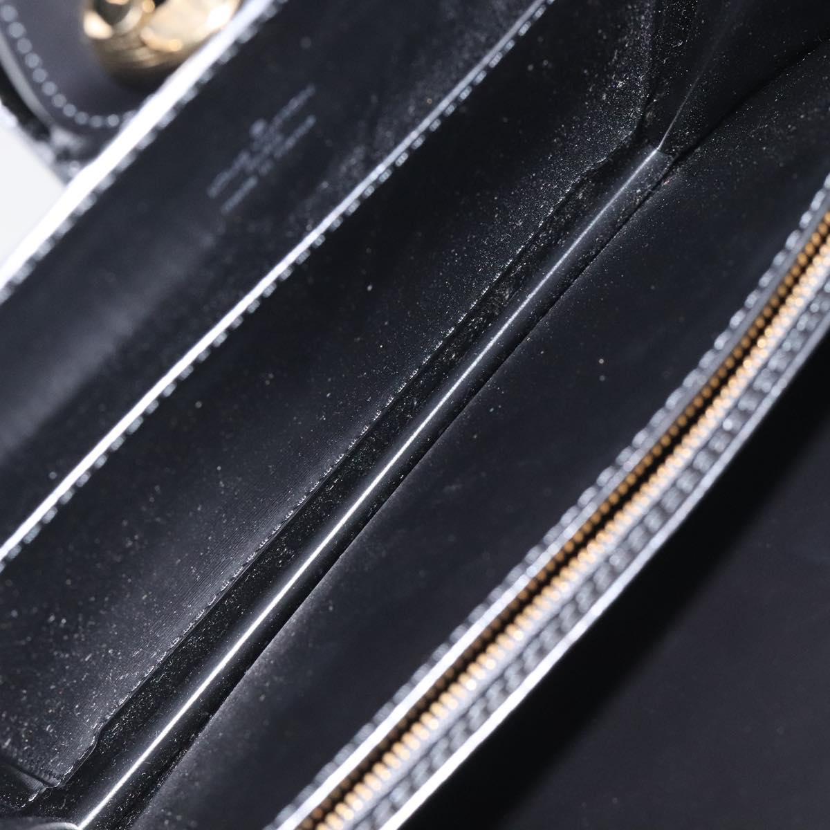 LOUIS VUITTON Epi Capuchin Shoulder Bag Black M52342 LV Auth 121872