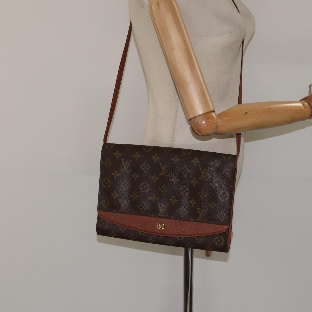 LOUIS VUITTON Monogram Bordeaux 27 Shoulder Bag M51797 LV Auth 121899