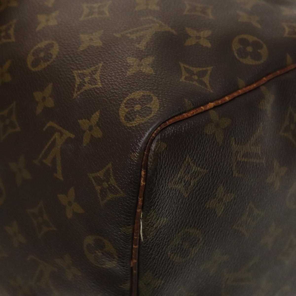 LOUIS VUITTON Monogram Keepall 50 Boston Bag M41426 LV Auth 121904