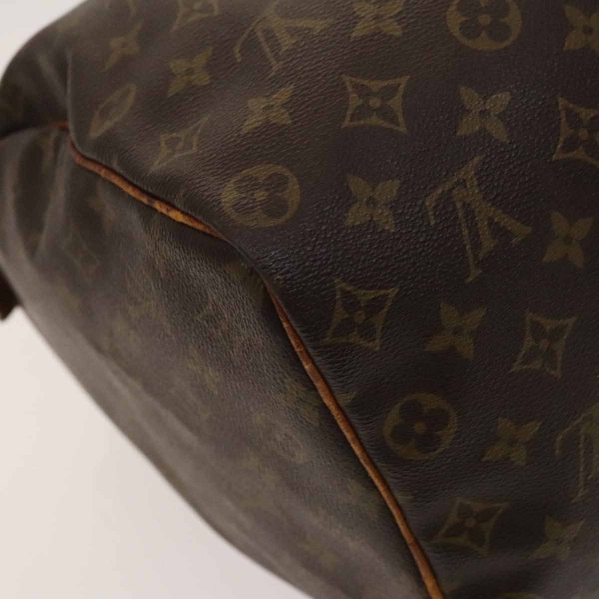 LOUIS VUITTON Monogram Keepall 50 Boston Bag M41426 LV Auth 121904
