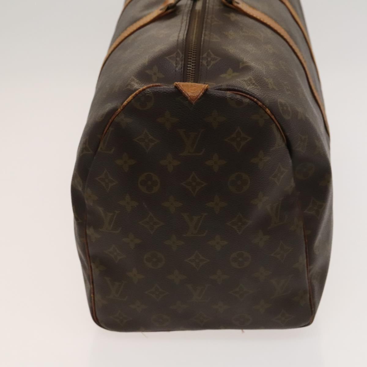LOUIS VUITTON Monogram Keepall 50 Boston Bag M41426 LV Auth 121904