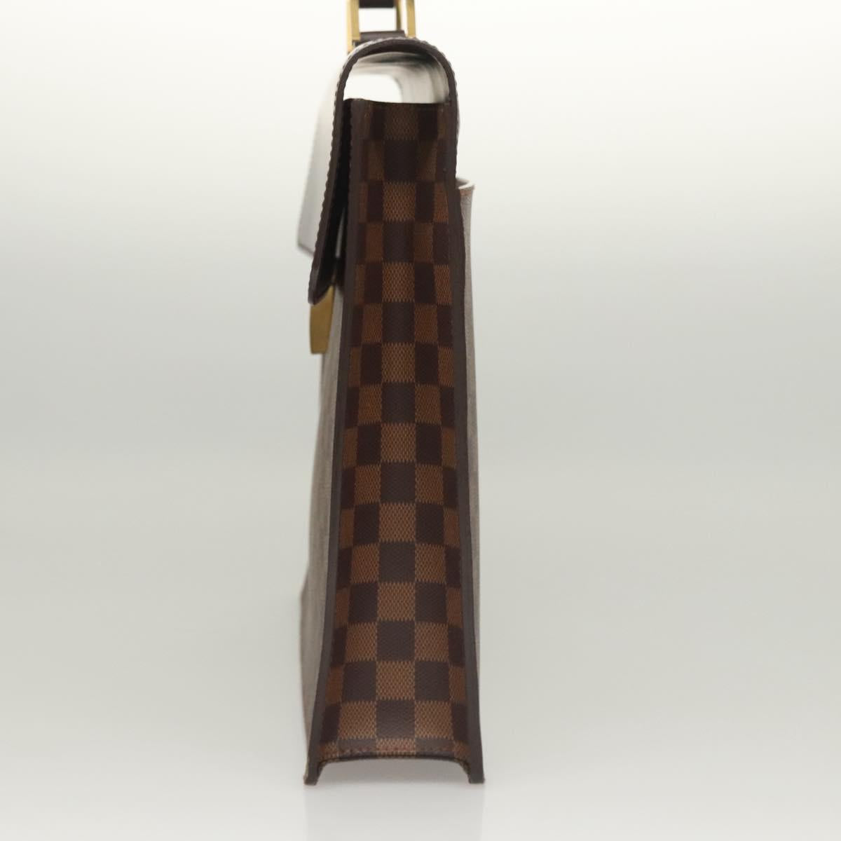 LOUIS VUITTON Damier Ebene Altona PM Briefcase N53315 LV Auth 121963