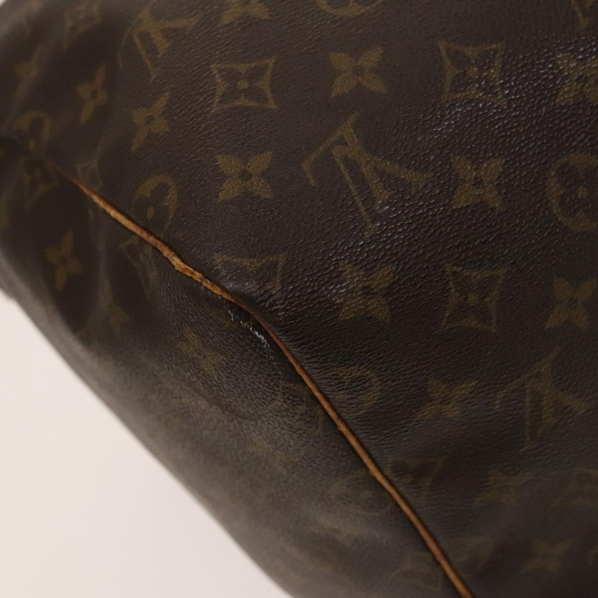 LOUIS VUITTON Monogram Keepall 55 Boston Bag M41424 LV Auth 121987