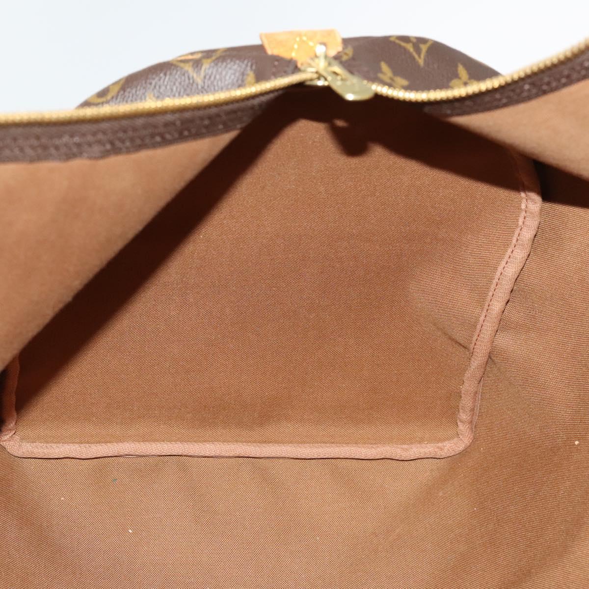 LOUIS VUITTON Monogram Keepall 55 Boston Bag M41424 LV Auth 121987