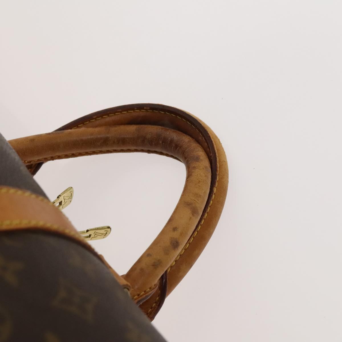 LOUIS VUITTON Monogram Keepall 55 Boston Bag M41424 LV Auth 121987