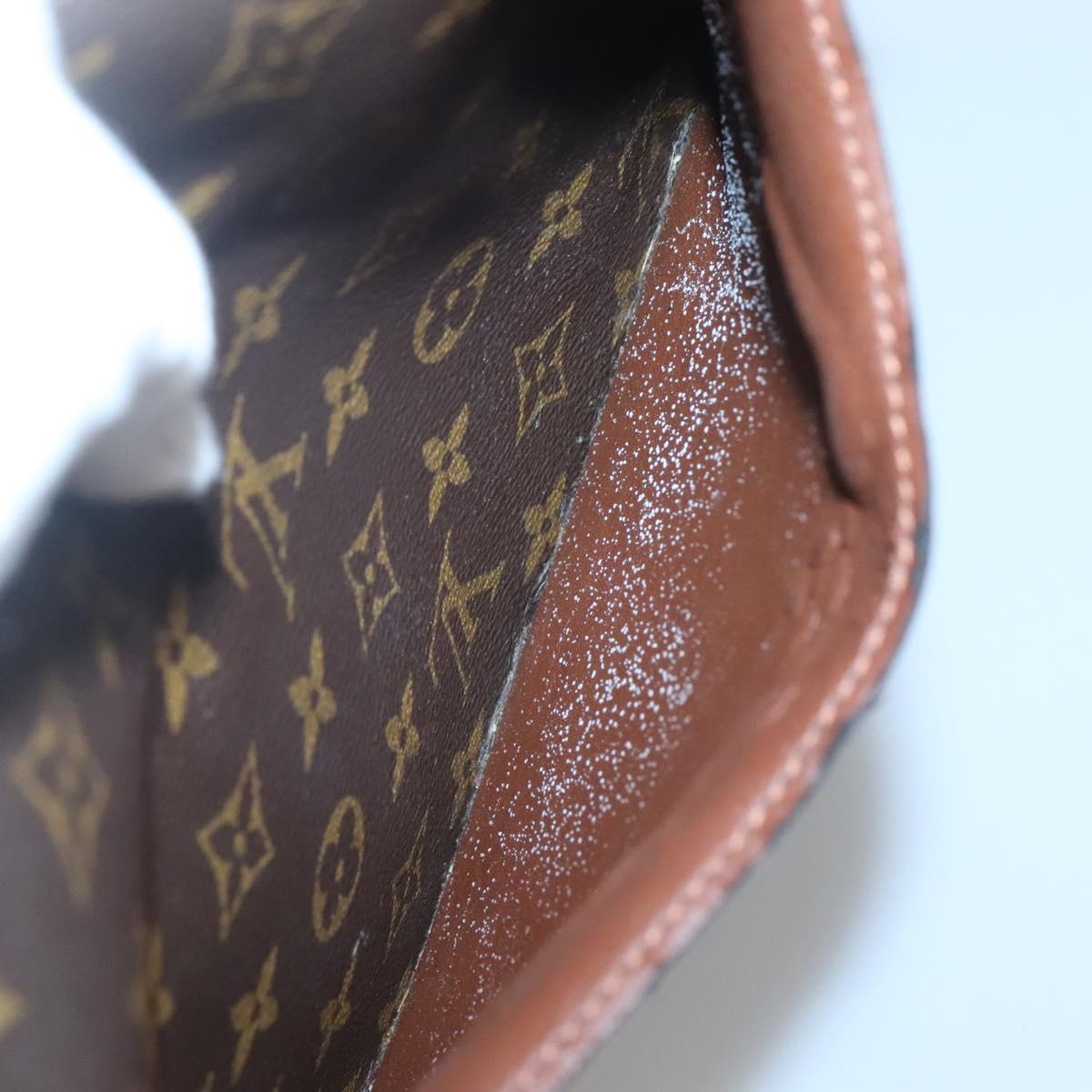 LOUIS VUITTON Monogram Saint Cloud GM Shoulder Bag M51242 LV Auth 122014