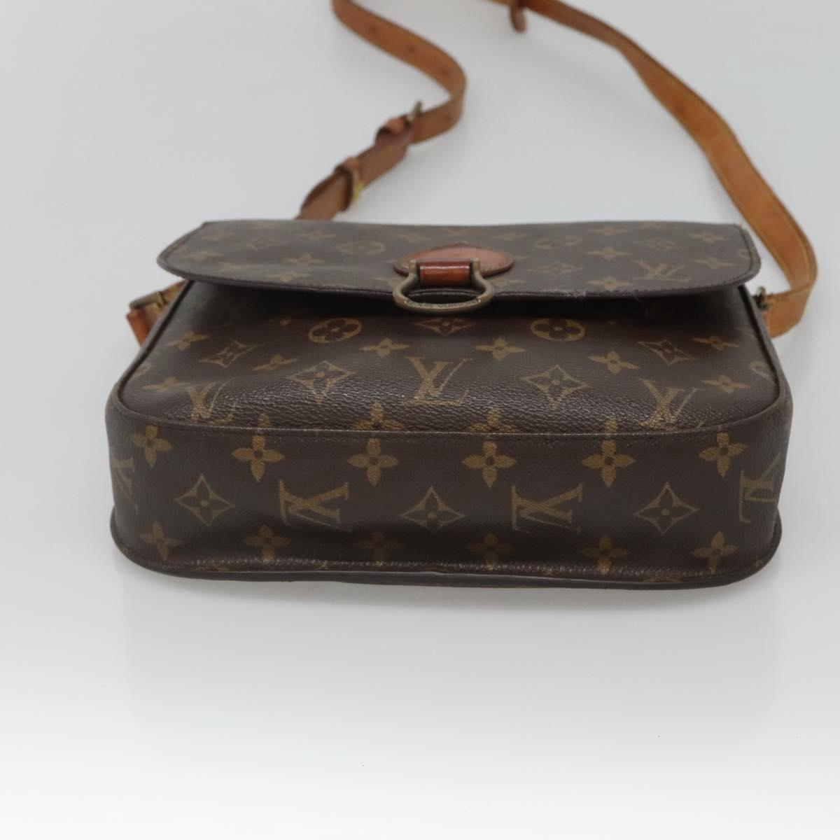 LOUIS VUITTON Monogram Saint Cloud GM Shoulder Bag M51242 LV Auth 122014