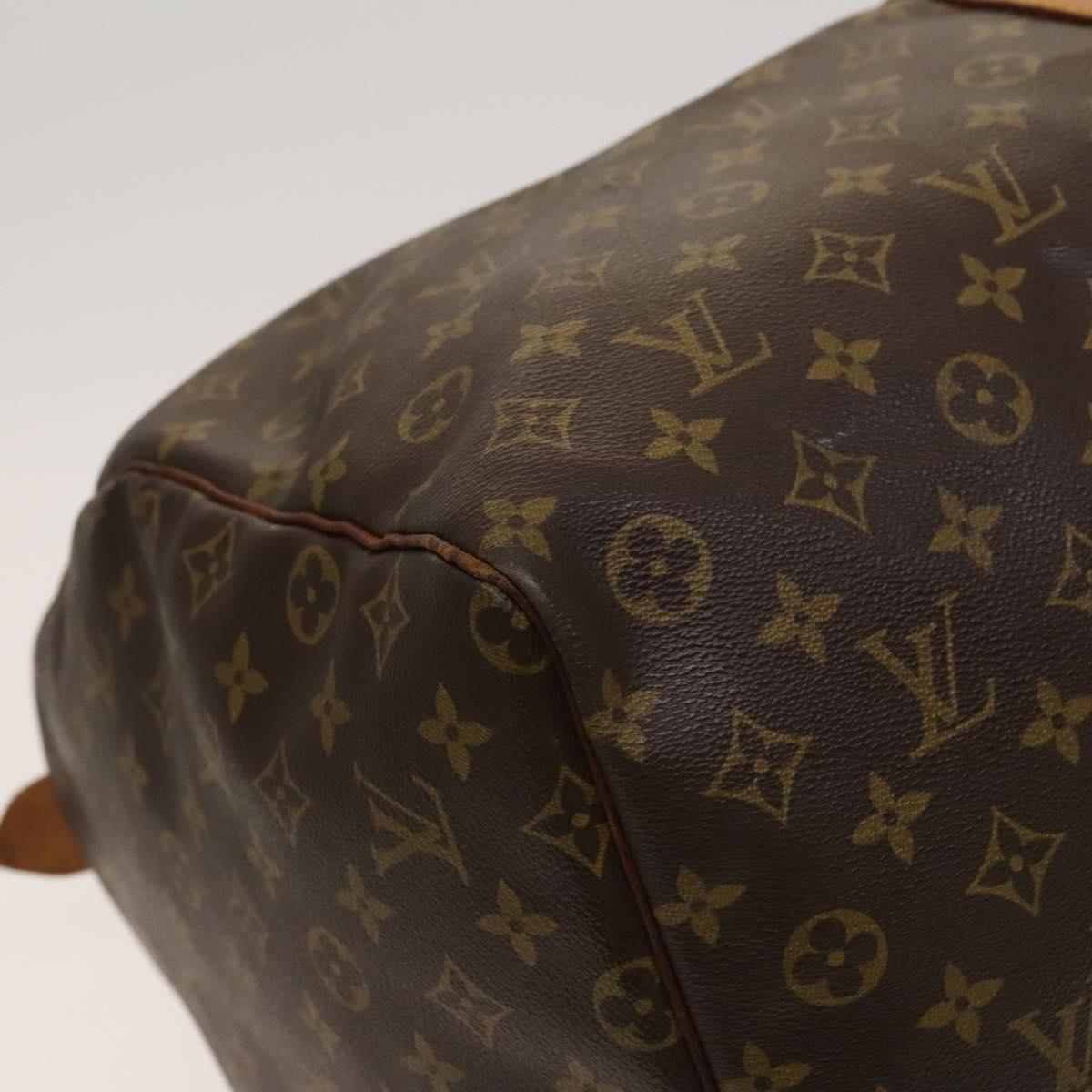 LOUIS VUITTON Monogram Keepall 60 Boston Bag M41422 LV Auth 122017