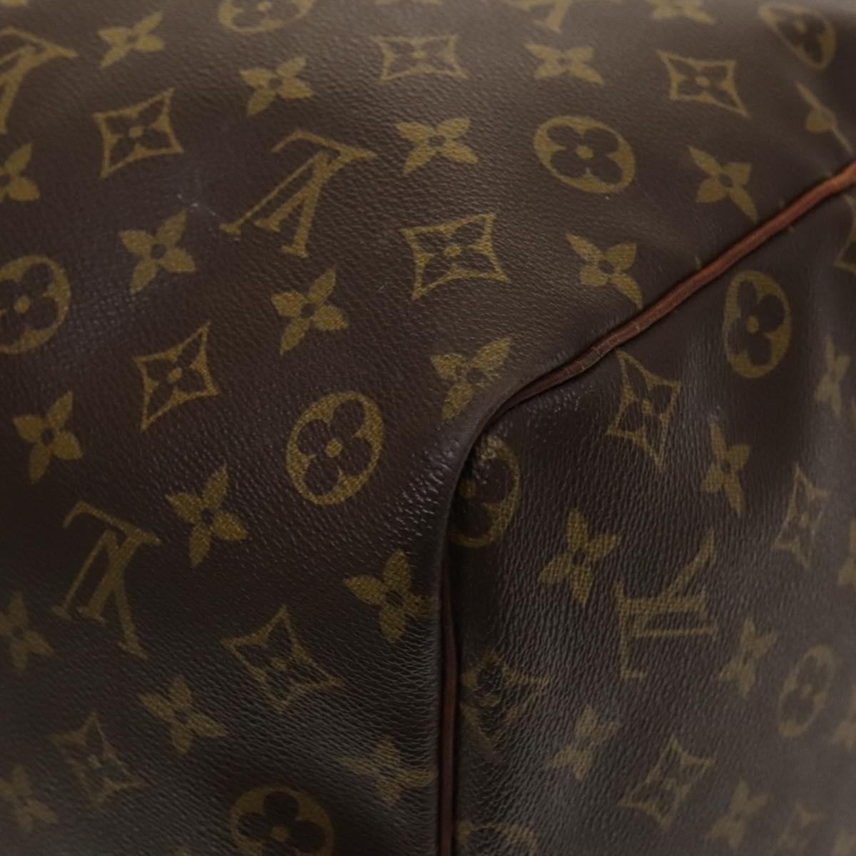 LOUIS VUITTON Monogram Keepall 60 Boston Bag M41422 LV Auth 122017