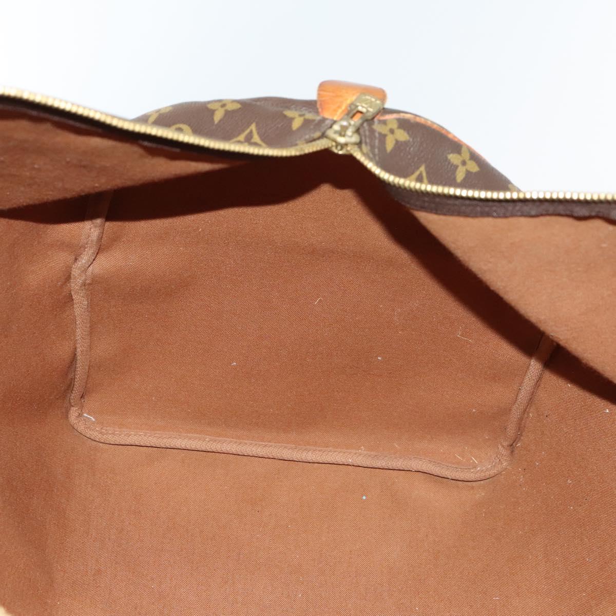LOUIS VUITTON Monogram Keepall 60 Boston Bag M41422 LV Auth 122017