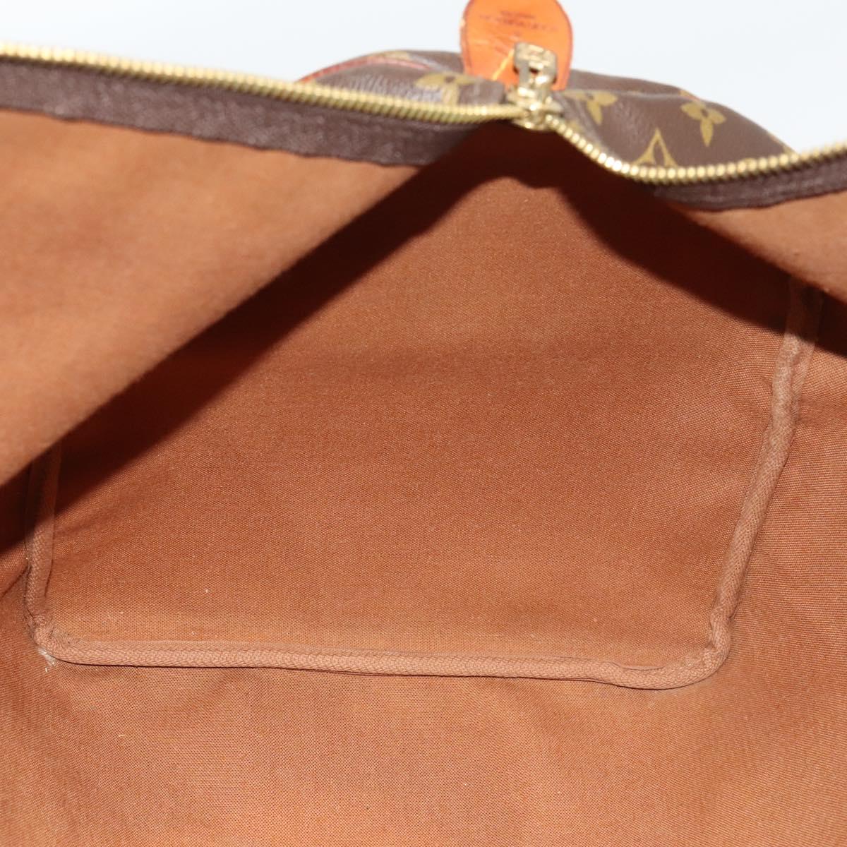 LOUIS VUITTON Monogram Keepall 60 Boston Bag M41422 LV Auth 122017
