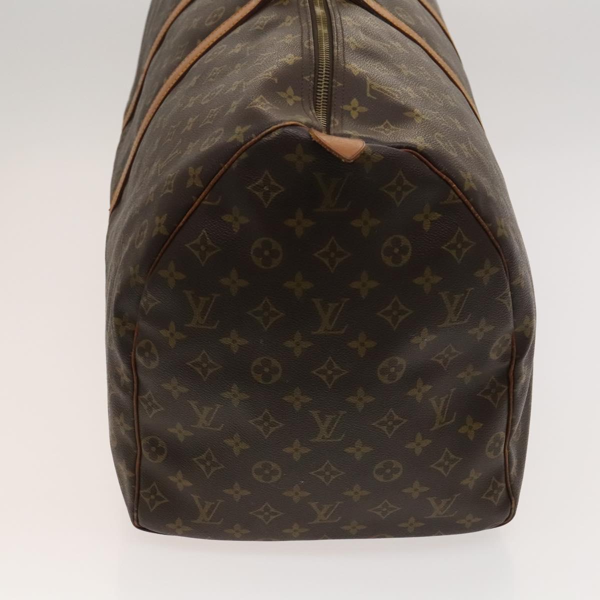 LOUIS VUITTON Monogram Keepall 60 Boston Bag M41422 LV Auth 122017