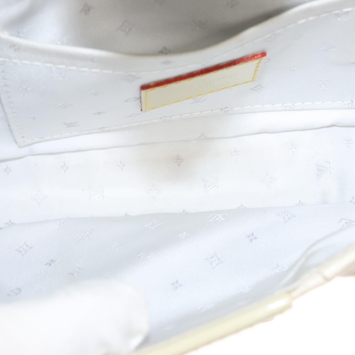 LOUIS VUITTON Suhari Precieux Accessory Pouch White M91774 LV Auth 122020