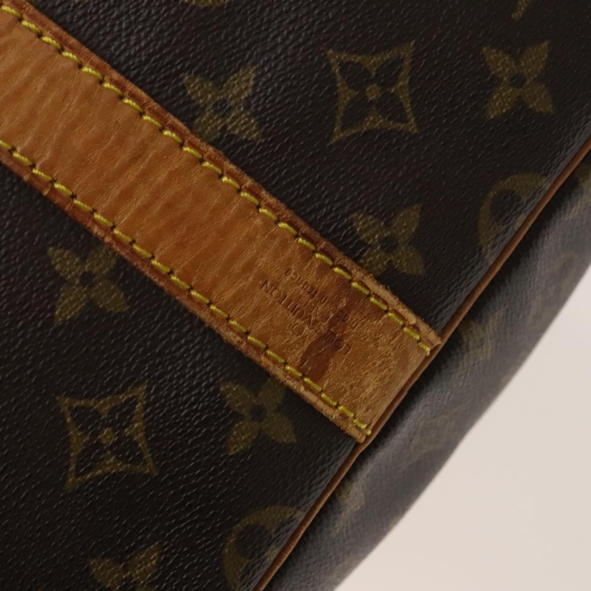 LOUIS VUITTON Monogram Keepall Bandouliere 60 Boston Bag M41412 LV Auth 122076