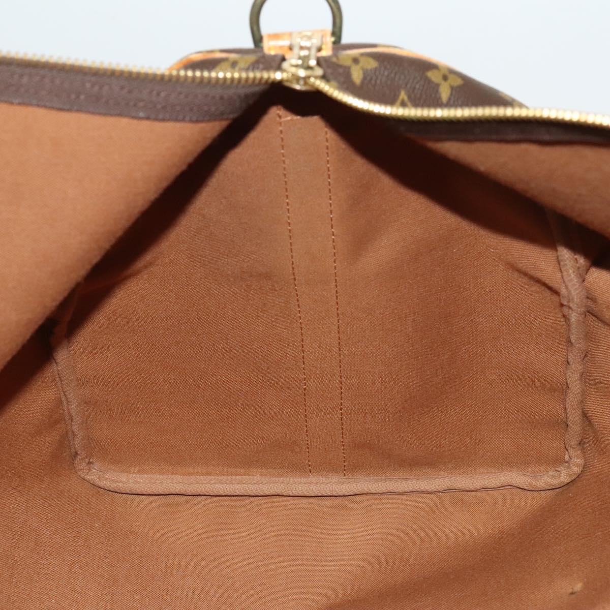 LOUIS VUITTON Monogram Keepall Bandouliere 60 Boston Bag M41412 LV Auth 122076