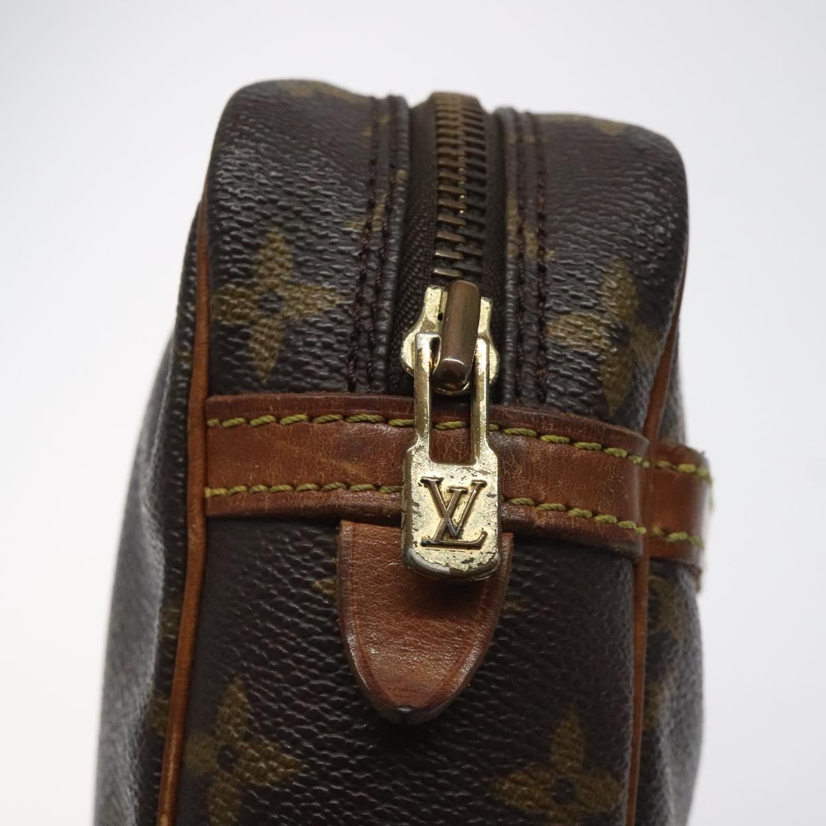 LOUIS VUITTON Monogram Compiegne 23 Clutch Bag M51847 LV Auth 122129