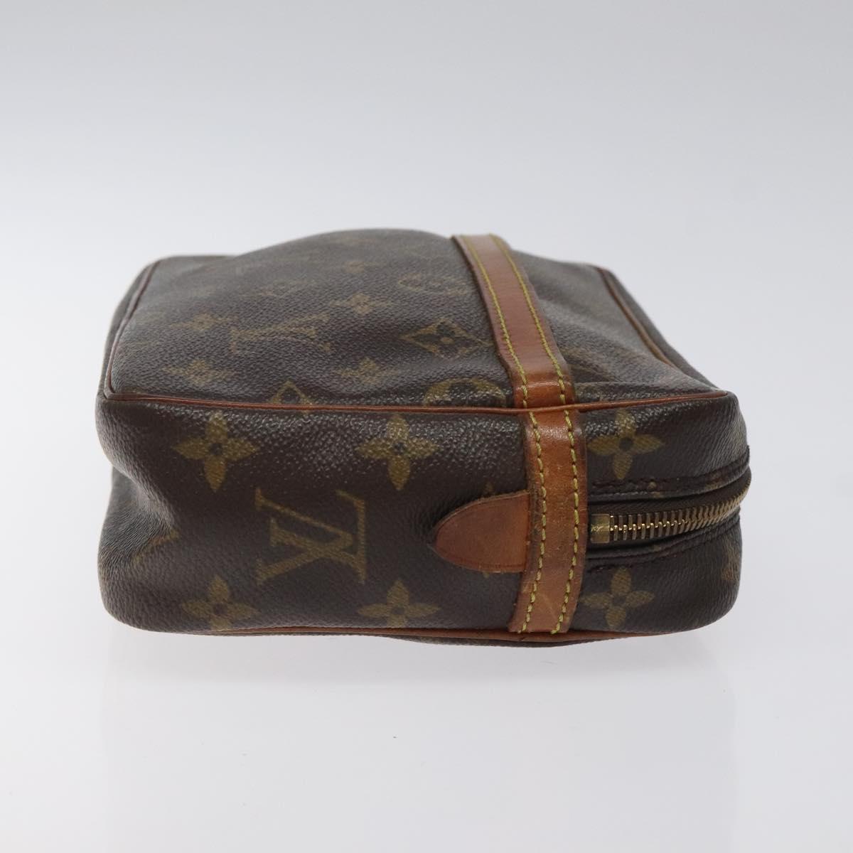 LOUIS VUITTON Monogram Compiegne 23 Clutch Bag M51847 LV Auth 122129