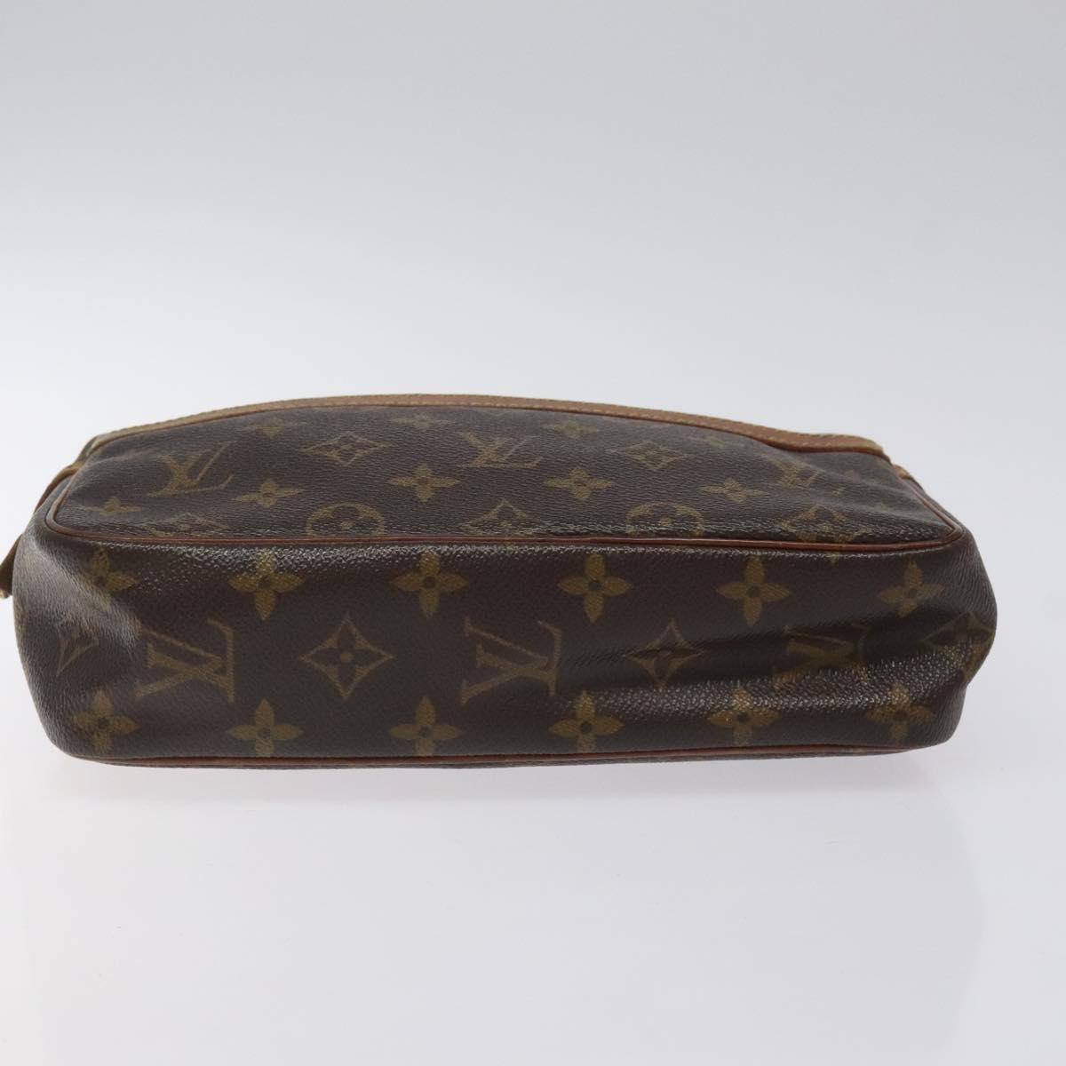 LOUIS VUITTON Monogram Compiegne 23 Clutch Bag M51847 LV Auth 122129