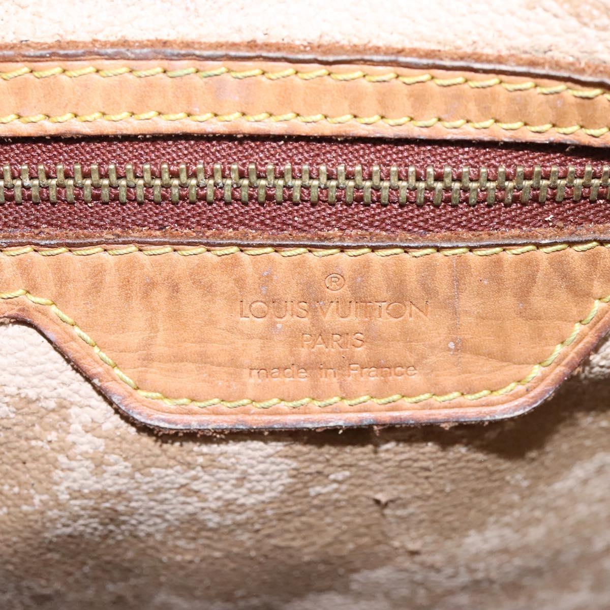 LOUIS VUITTON Monogram Bucket GM Shoulder Bag M42236 LV Auth 122132