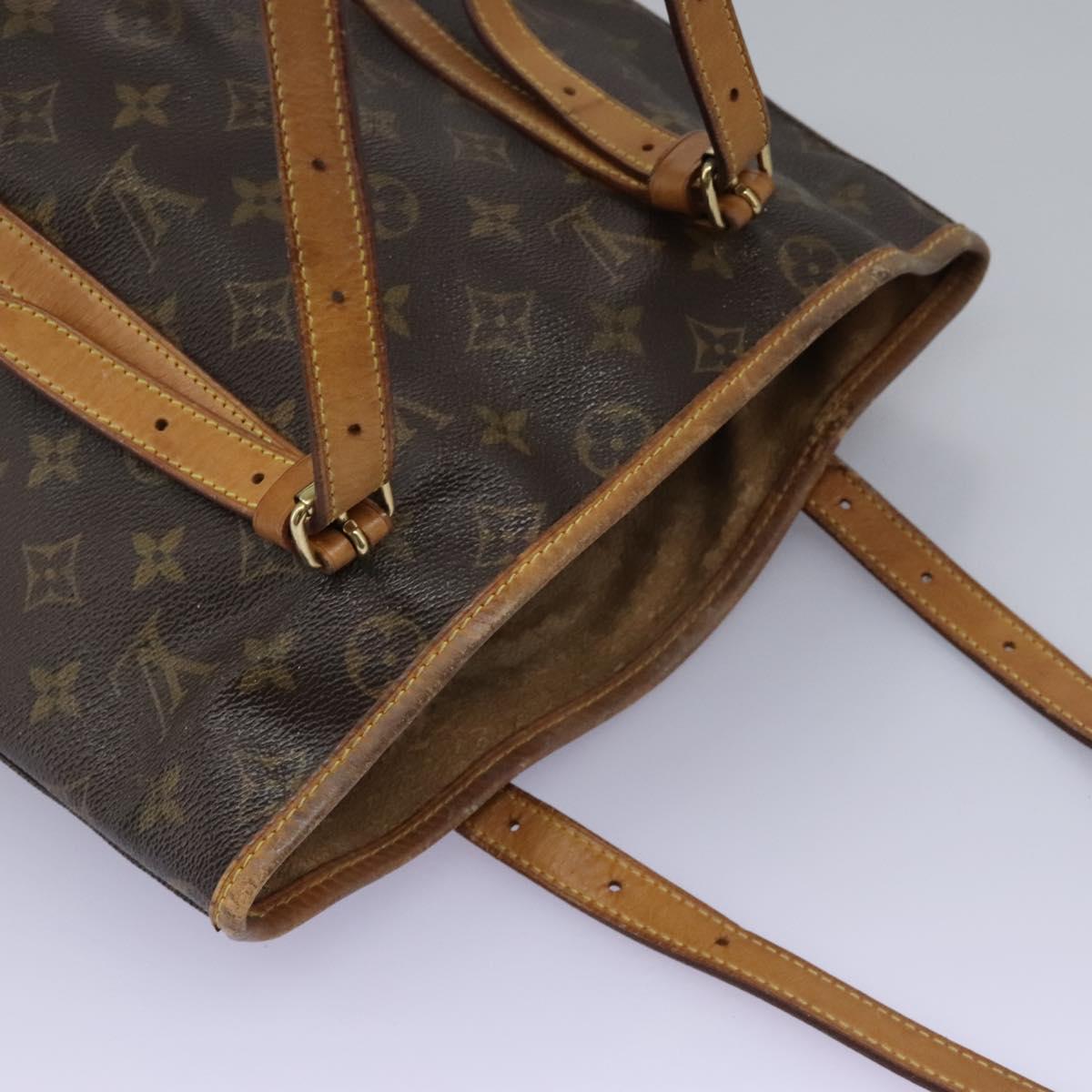 LOUIS VUITTON Monogram Bucket GM Shoulder Bag M42236 LV Auth 122132