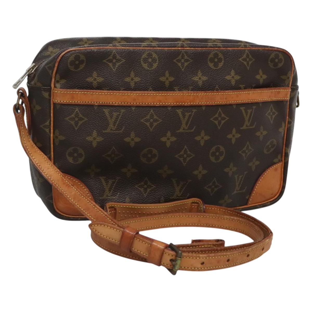 LOUIS VUITTON Monogram Trocadero 30 Shoulder Bag M51272 LV Auth 122175