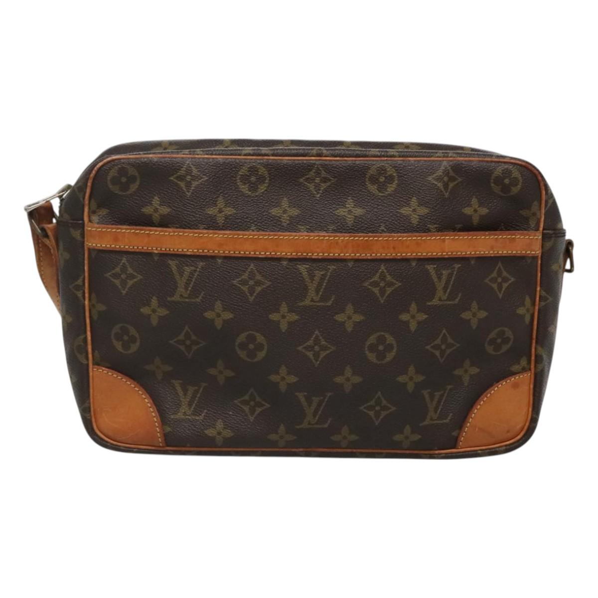 LOUIS VUITTON Monogram Trocadero 30 Shoulder Bag M51272 LV Auth 122175