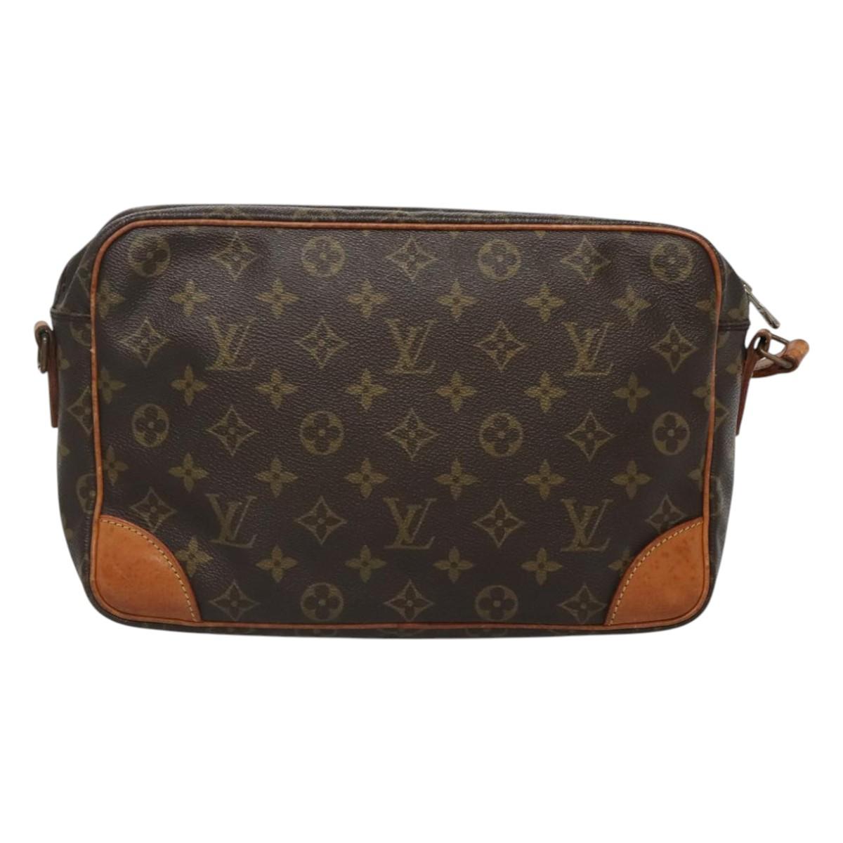 LOUIS VUITTON Monogram Trocadero 30 Shoulder Bag M51272 LV Auth 122175