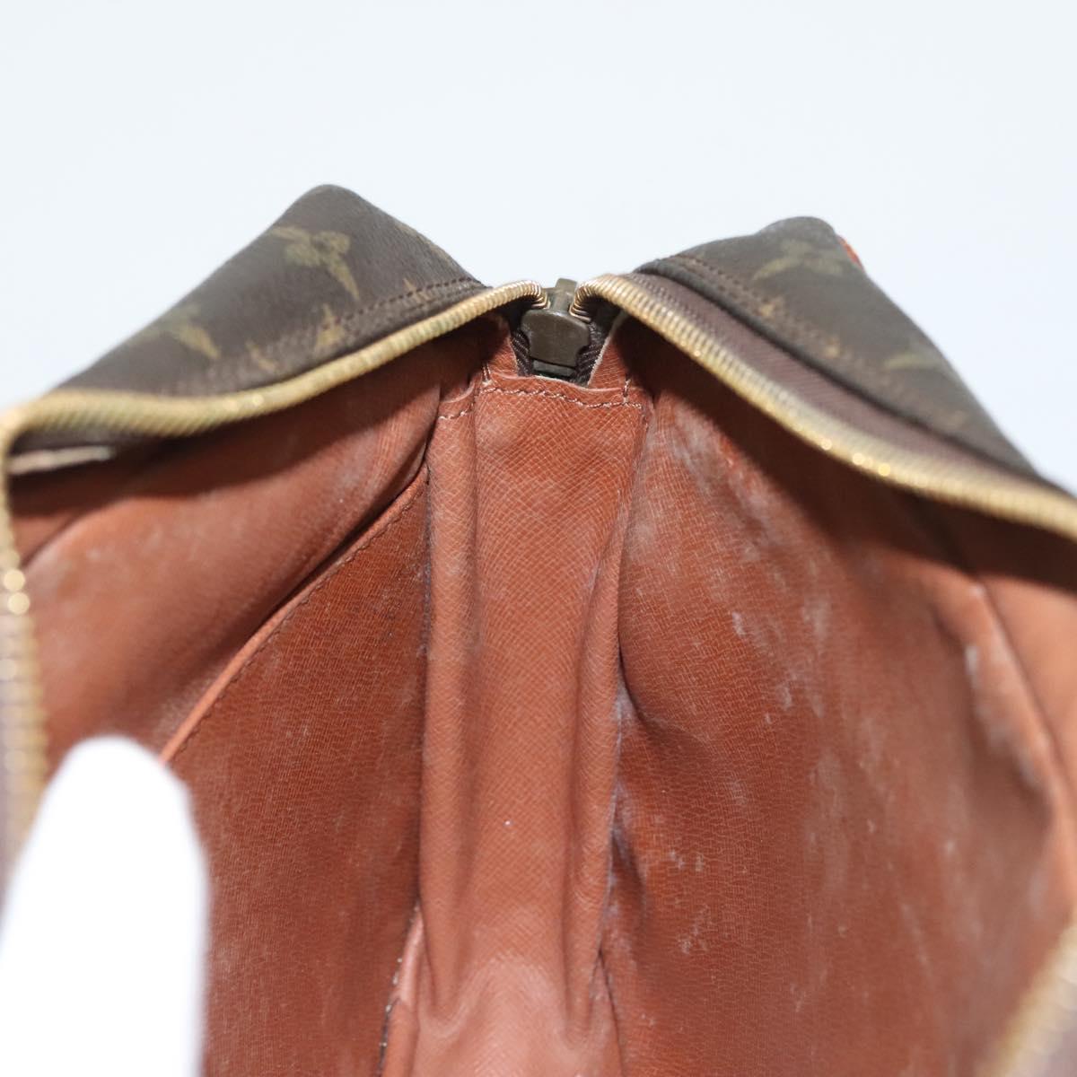 LOUIS VUITTON Monogram Compiegne 28 Clutch Bag M51845 LV Auth 122181