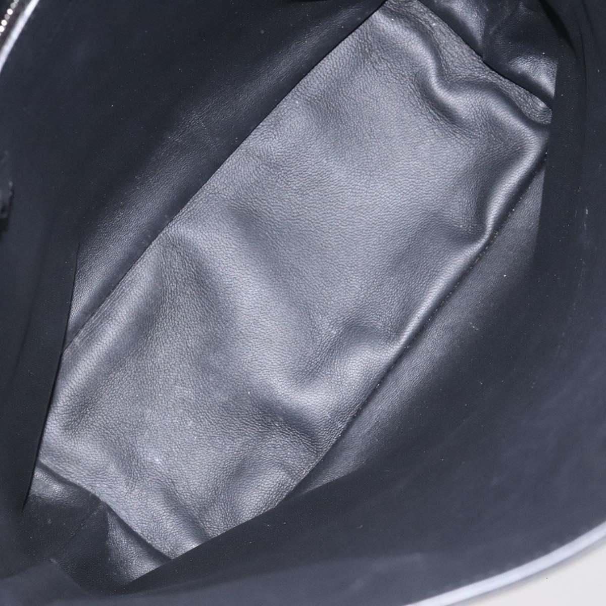 BOTTEGA VENETA Shoulder Bag Leather Black Auth 122220